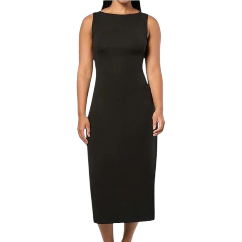 WeWoreWhat Boat Neck Midi Dress